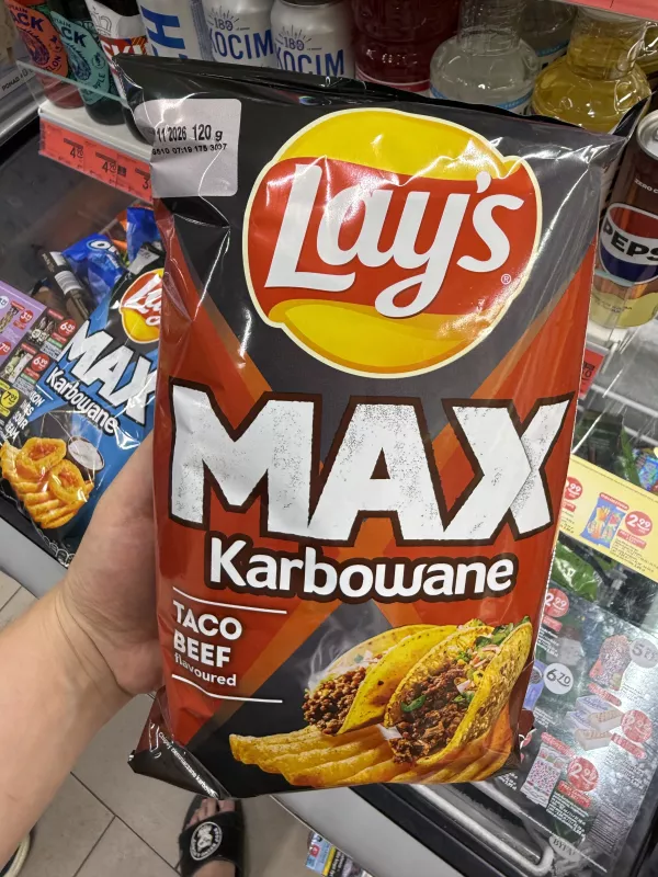 Lay’s Max Karbowane Taco Beef Flavoured | 120g