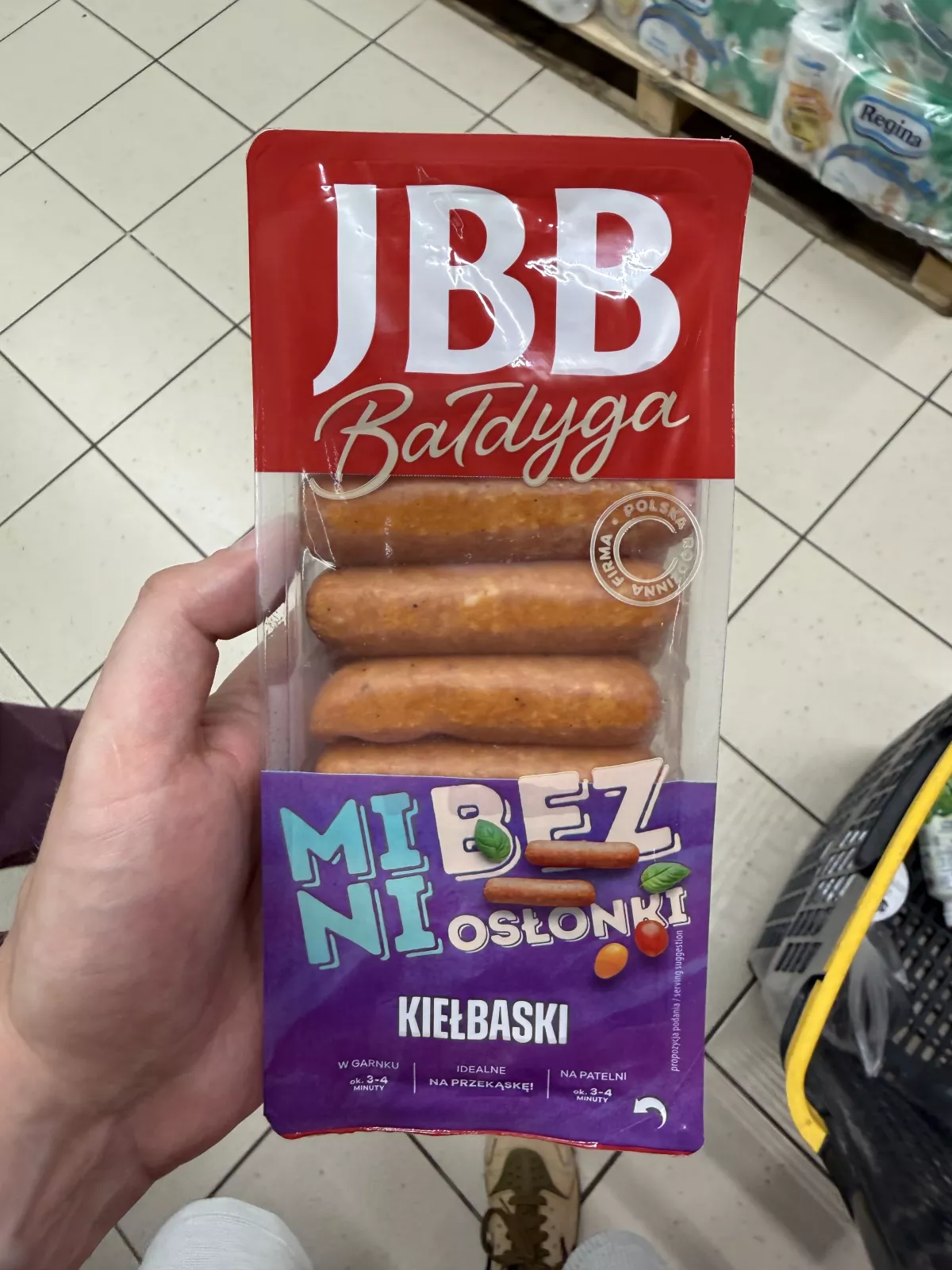 JBB Bałdyga Kiełbaski mini bez osłonki | 360g