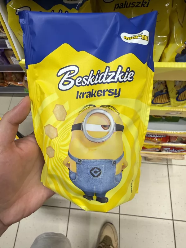 Beskidzkie Krakersy Minionki (jednooki Minionek) | 90g
