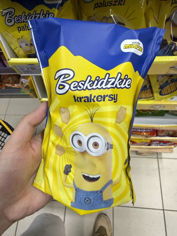 Beskidzkie Krakersy Minionki (dwuoki Minionek) | 90g