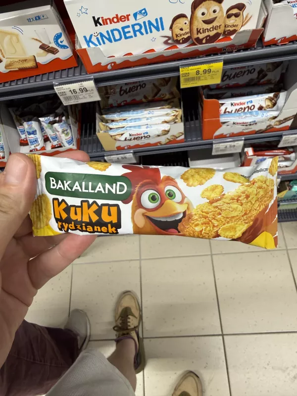 Bakalland Kuku rydzianek baton kukurydziany | 25g