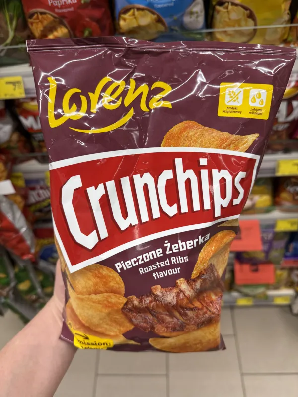 Lorenz Crunchips Pieczone Żeberka | 130g