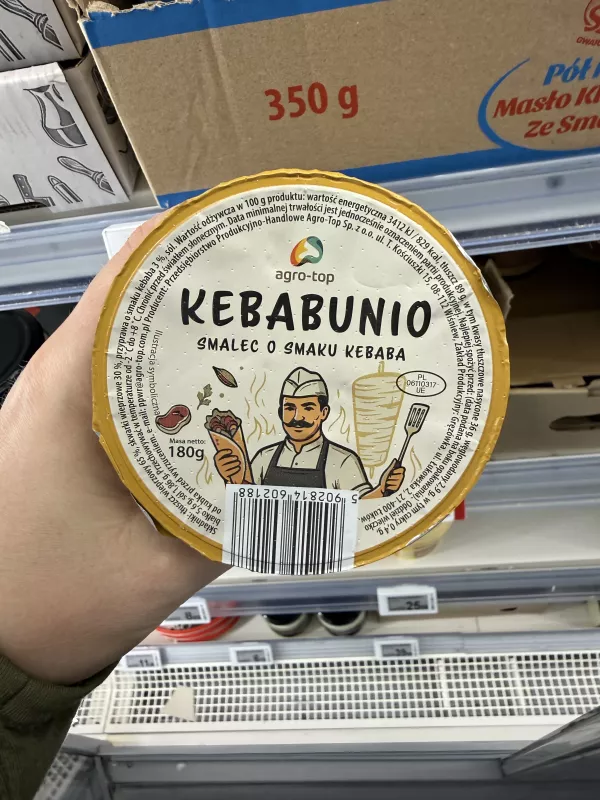 Agro-Top Kebabunio Smalec o smaku kebaba | 180g