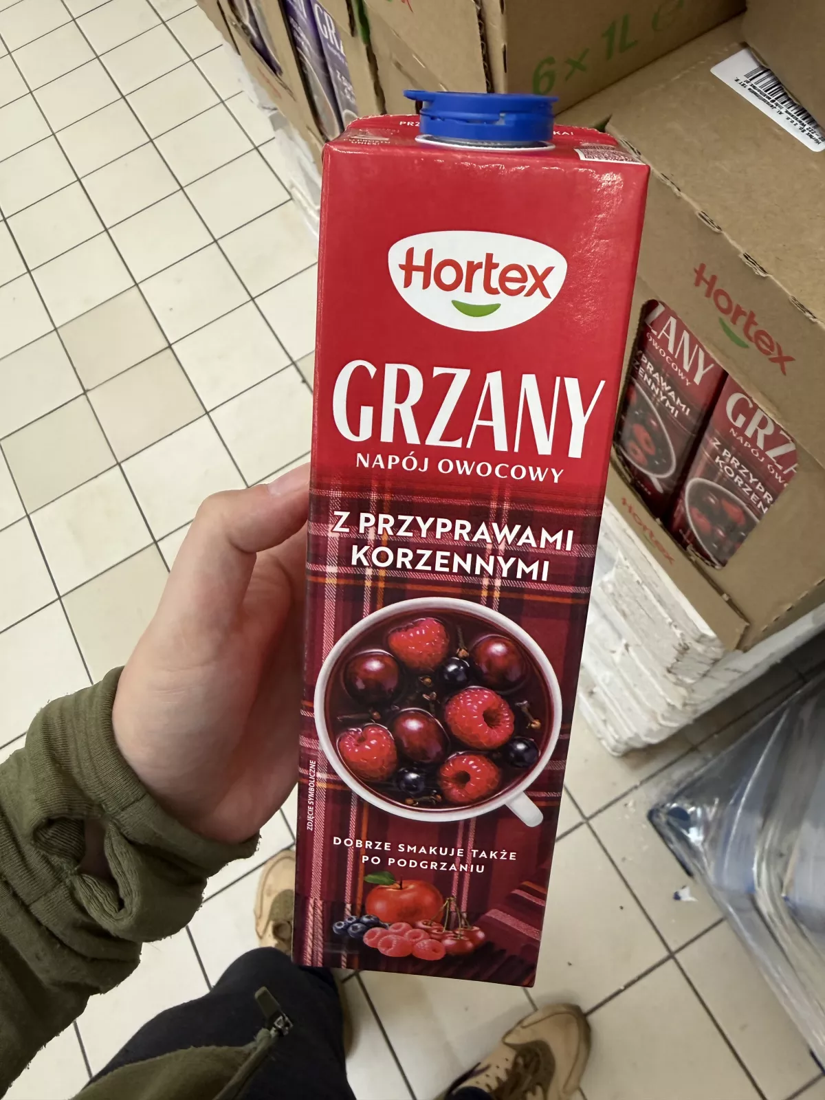 Hortex Grzany Napój wieloowocowy z przyprawami korzennymi | 1000ml