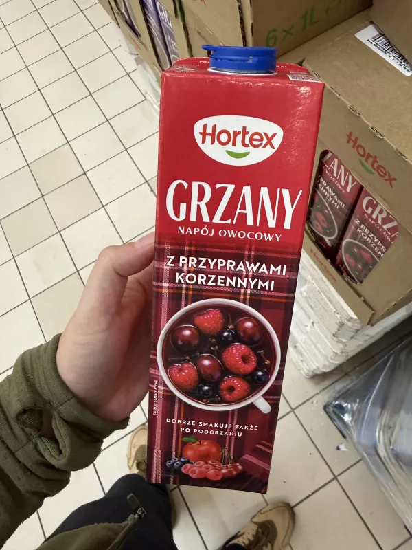 Hortex Grzany Napój wieloowocowy z przyprawami korzennymi | 1000ml