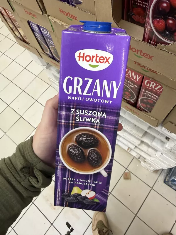 Hortex Grzany napój owocowy z suszoną śliwką | 1000ml