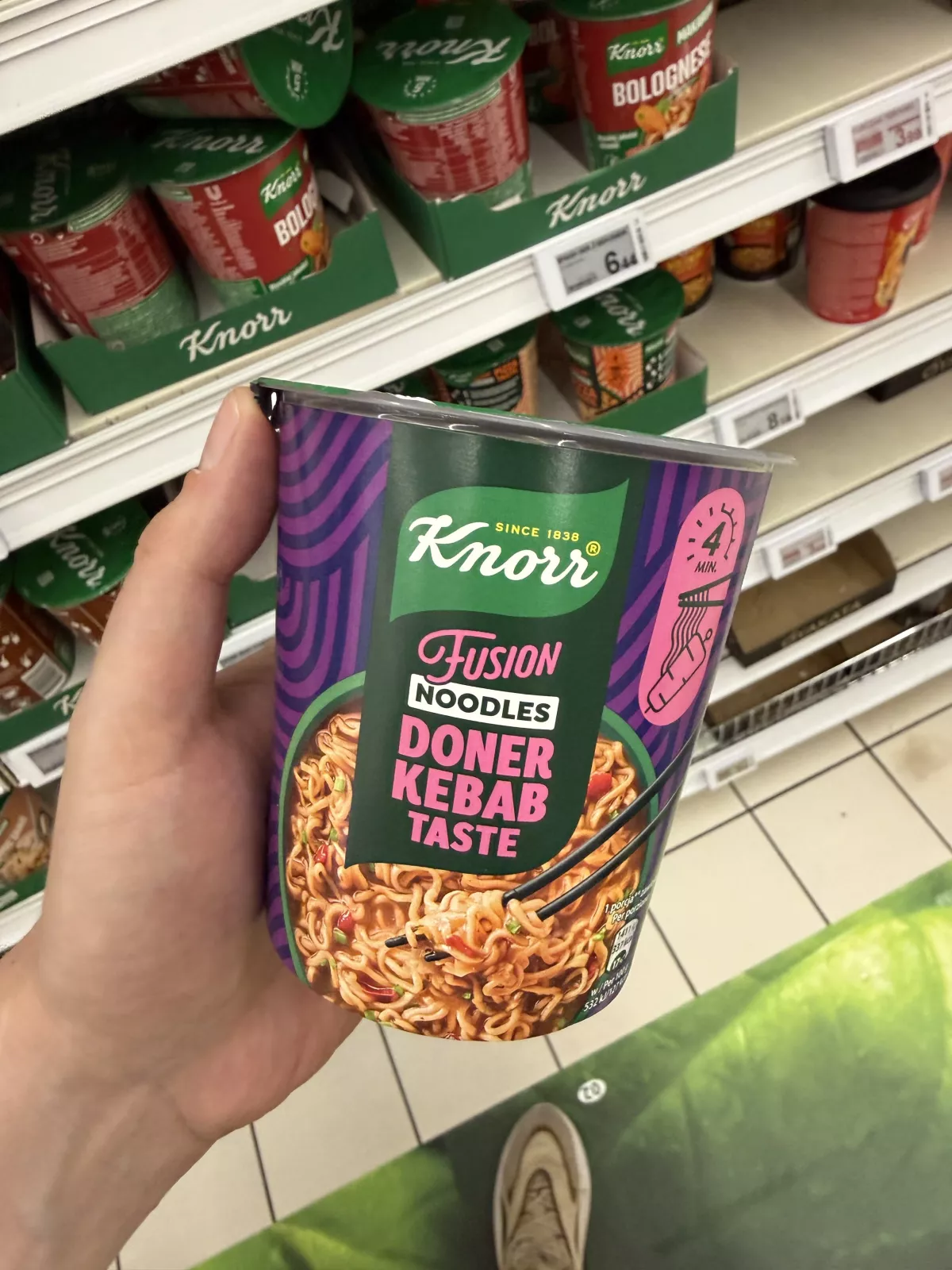 Knorr Fusion Noodles Doner Kebab Taste | 80g