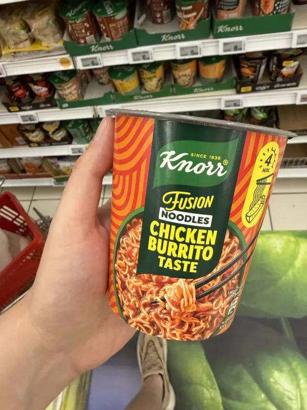 Knorr Fusion Noodles Chicken Burrito Taste | 89g