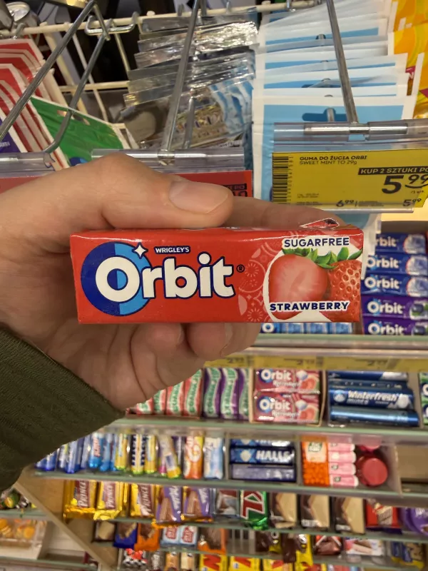 Orbit Strawberry Sugarfree | 14g