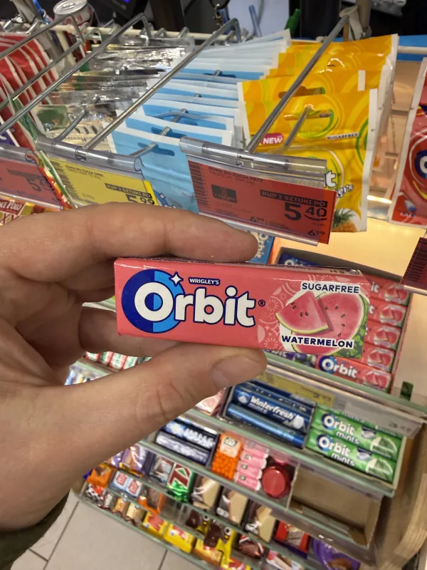 Orbit Watermelon Sugarfree | 14g