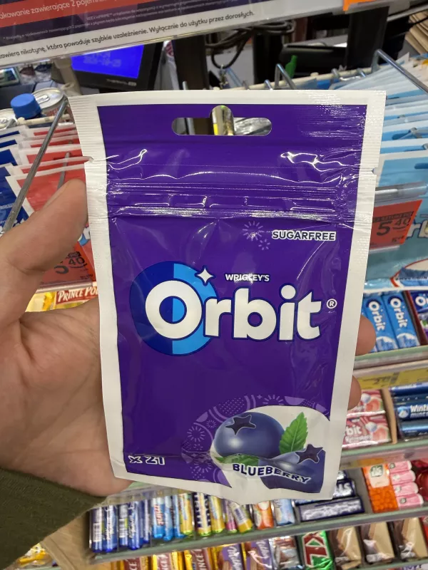 Orbit Blueberry Sugarfree | 29g