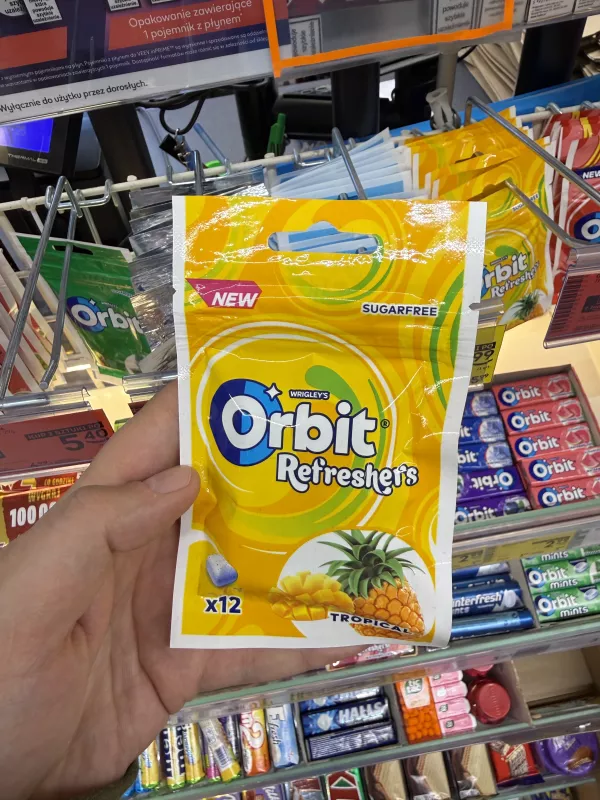 Orbit Refreshers Tropical Sugarfree | 26g
