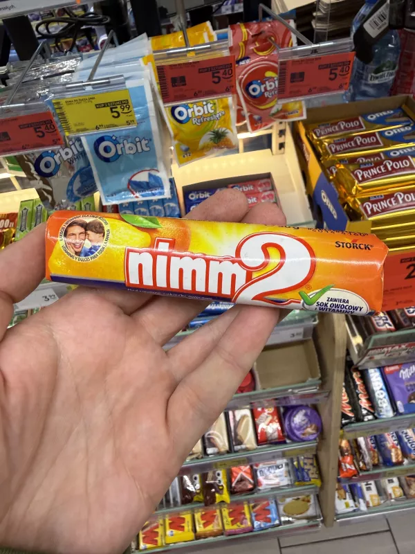Nimm2 Nadziewane cukierki owocowe | 50g