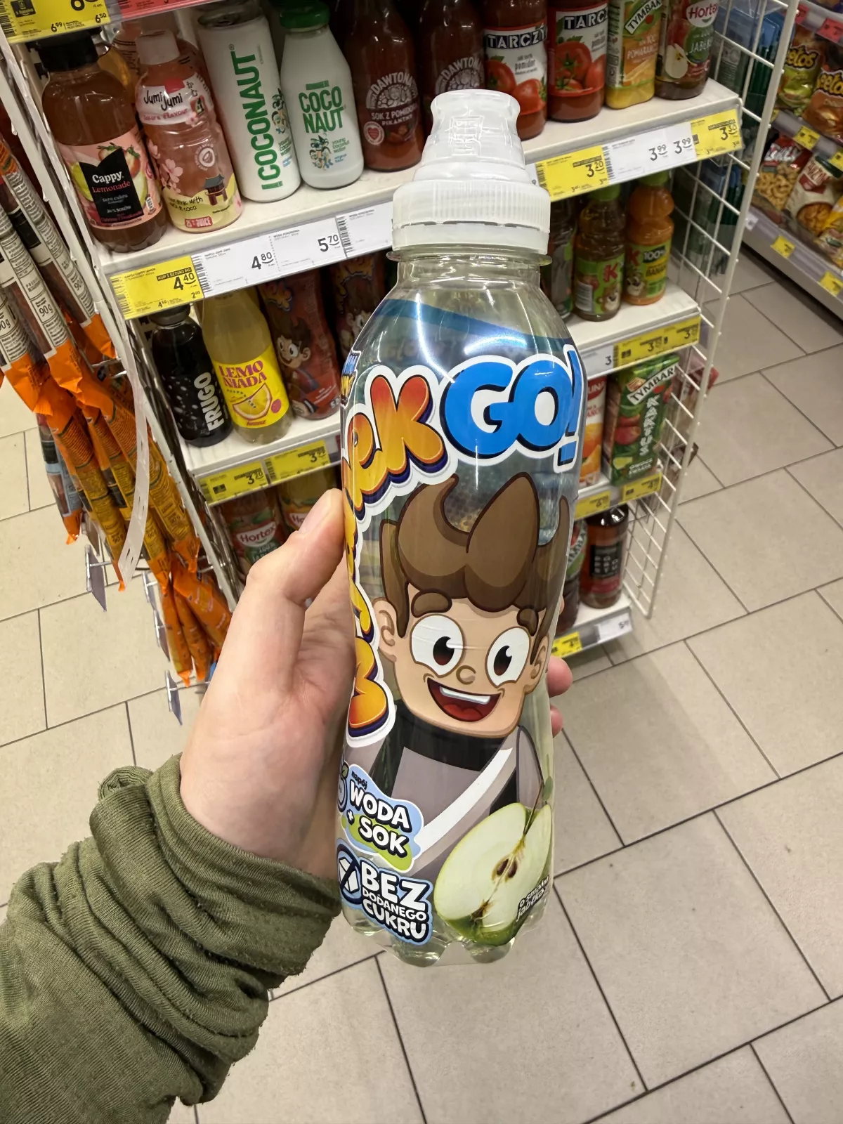 Wojanek GO! Jabłko | 500ml