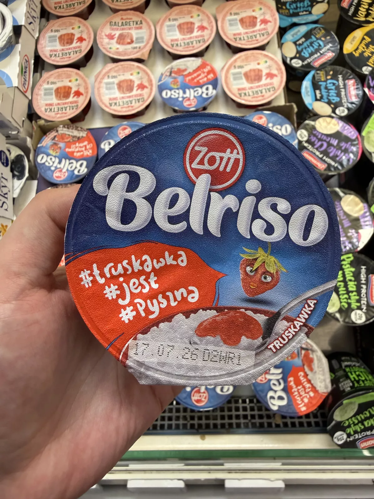 Zott Belriso Truskawka | 200g
