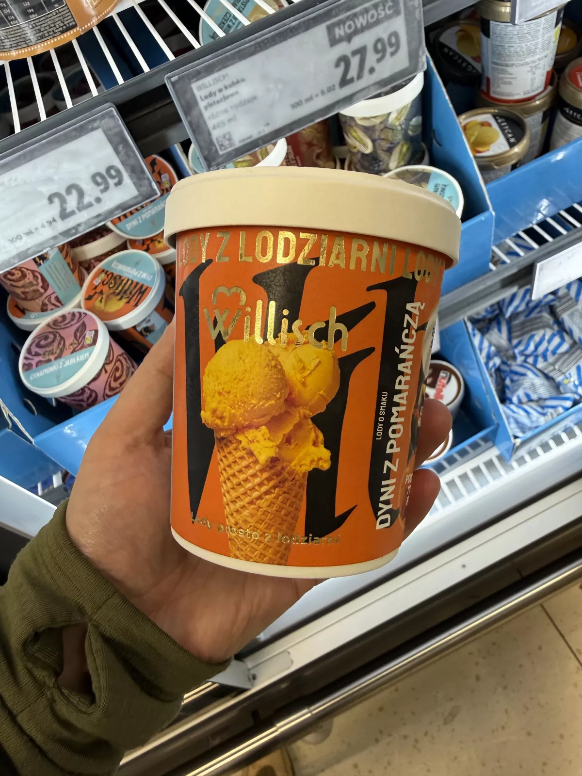 Willisch Lody o smaku dyni z pomarańczą | 390g / 465ml