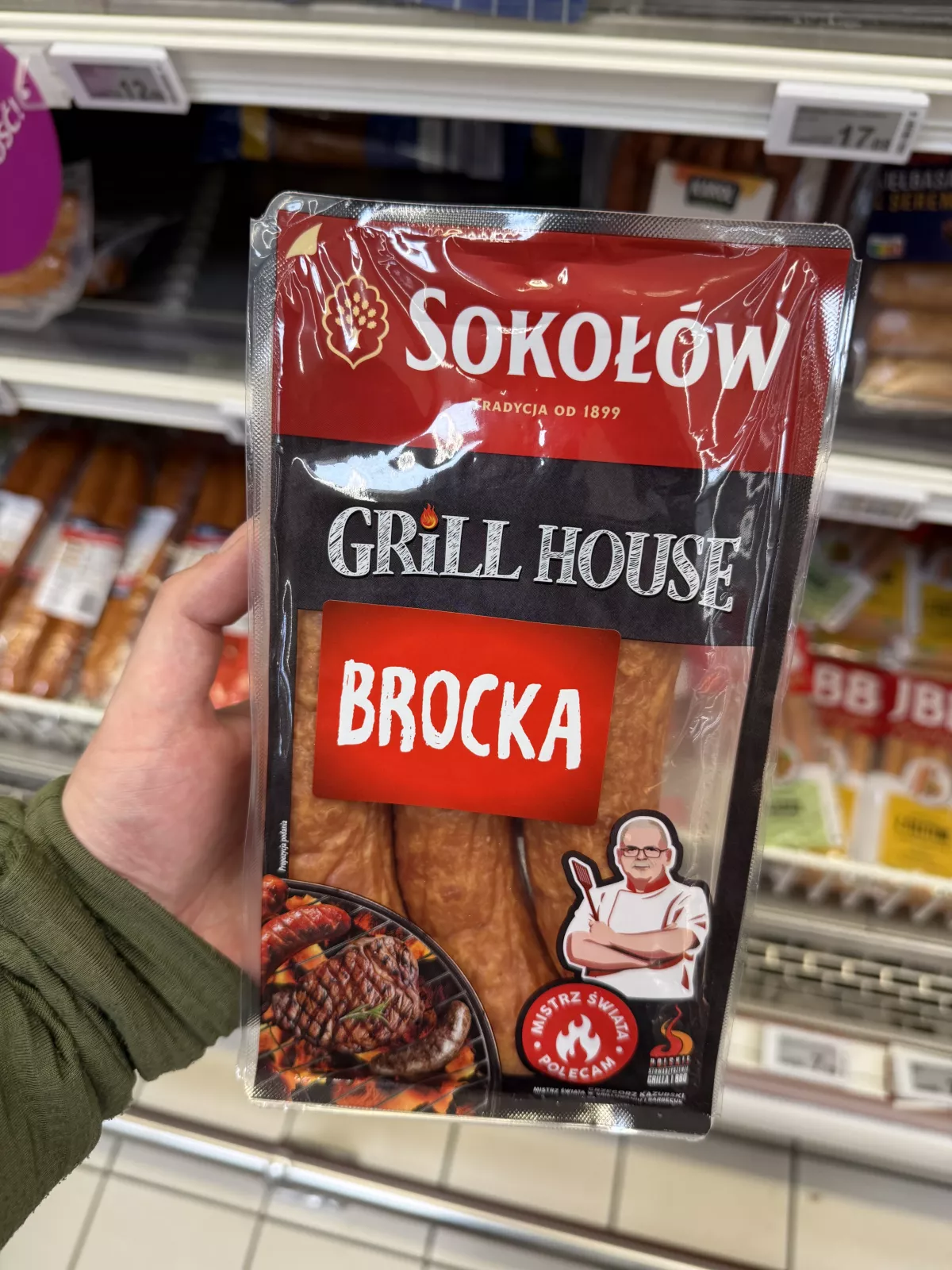 Sokołów Grill House Kiełbasa Brocka Grzegorz Kazubski | 450g