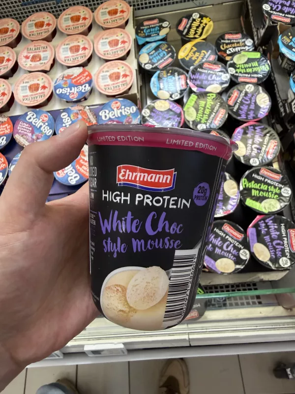 Ehrmann High Protein White Choc Style Mousse (edycja limitowana) | 200g