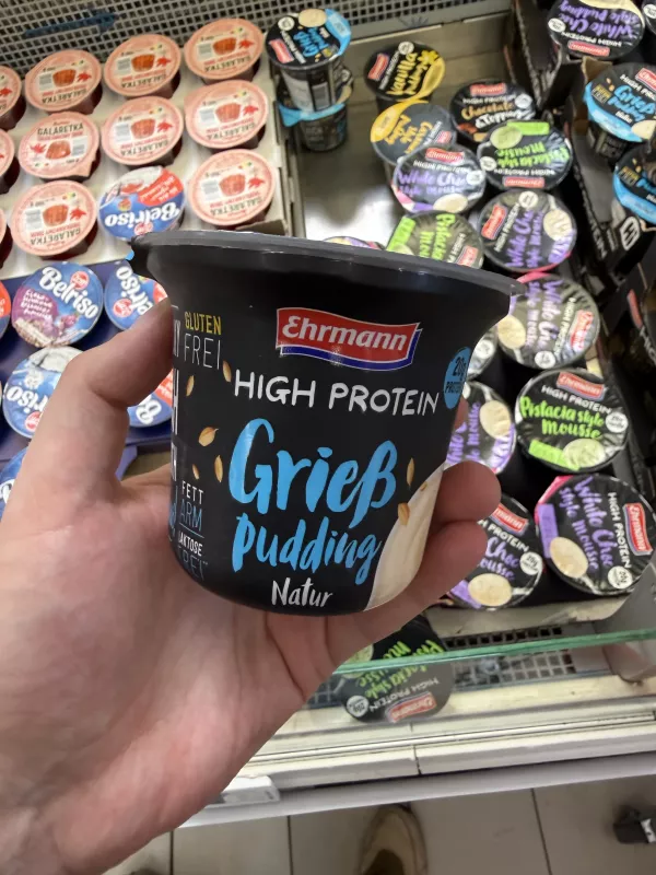 Ehrmann High Protein Grieß Pudding Natur | 200g