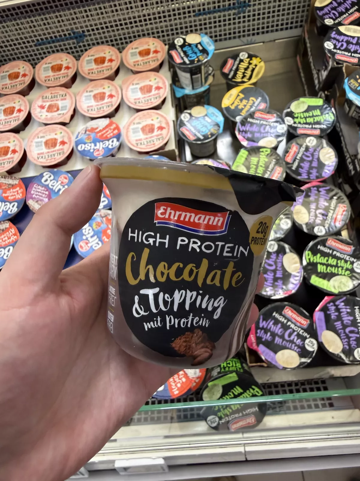 Ehrmann High Protein Chocolate & Topping mit Protein | 200g