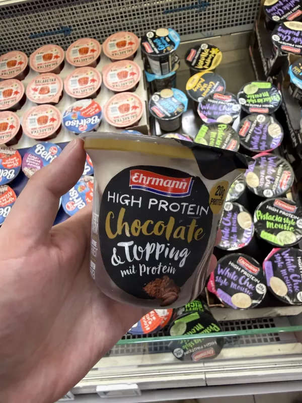 Ehrmann High Protein Chocolate & Topping mit Protein | 200g