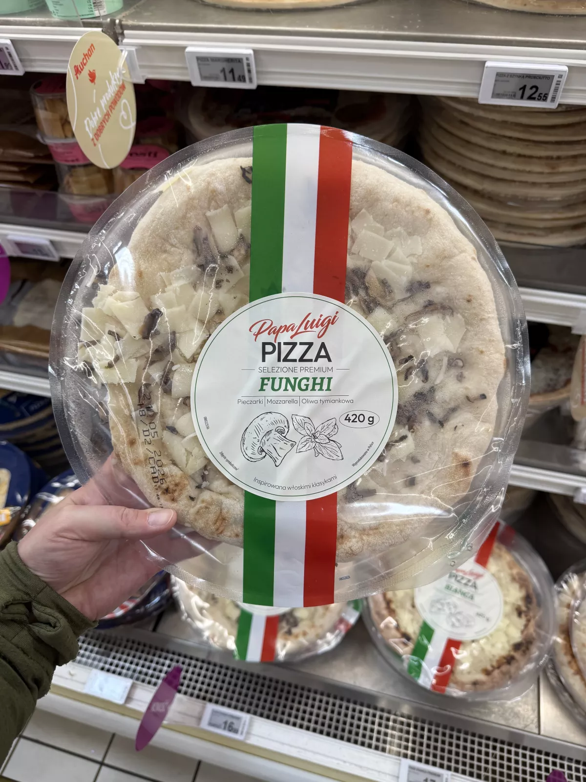 Papa Luigi Pizza Funghi | 420g