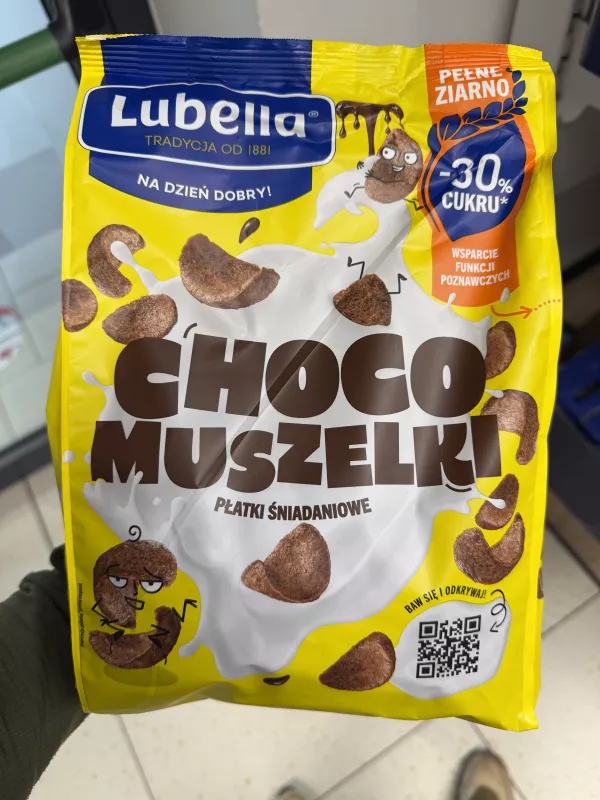 Lubella Choco Muszelki | 450g