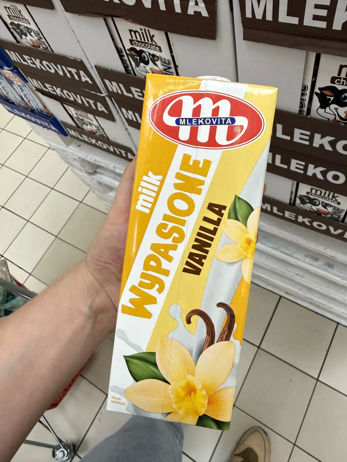 Mlekovita Wypasione Milk Vanilla mleko waniliowe UHT 1,5% | 1000ml