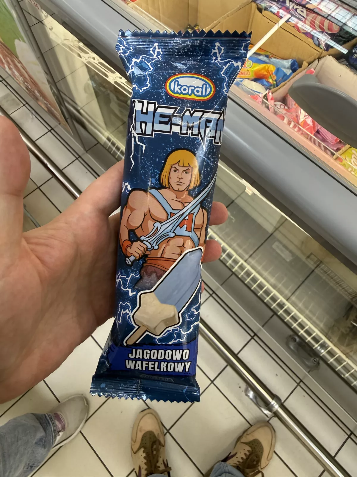 Koral He-Man jagodowo-wafelkowy | 50g / 80ml