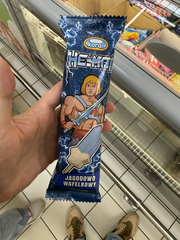 Koral He-Man jagodowo-wafelkowy | 50g / 80ml