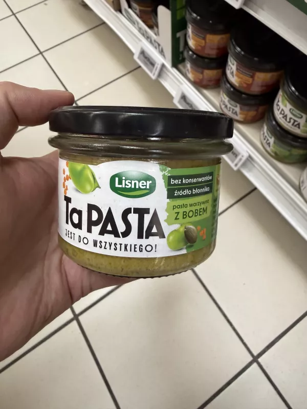 Lisner TaPasta Pasta warzywna z bobem | 180g