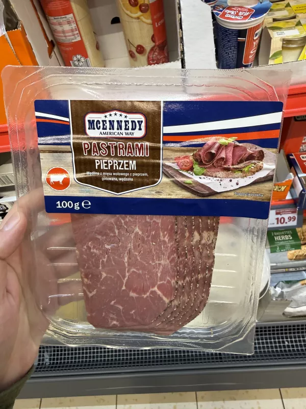 McEnnedy American Way Pastrami z pieprzem | 100g