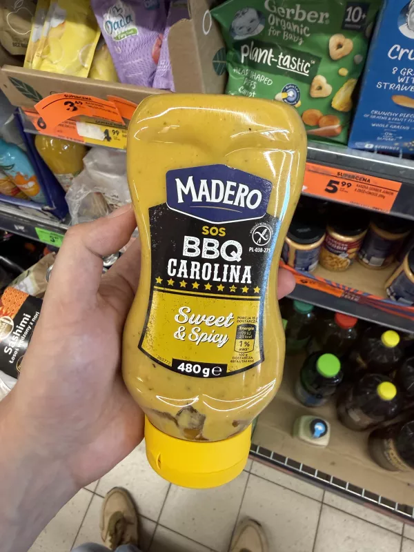 Madero Sos BBQ Carolina Sweet & Spicy | 480g