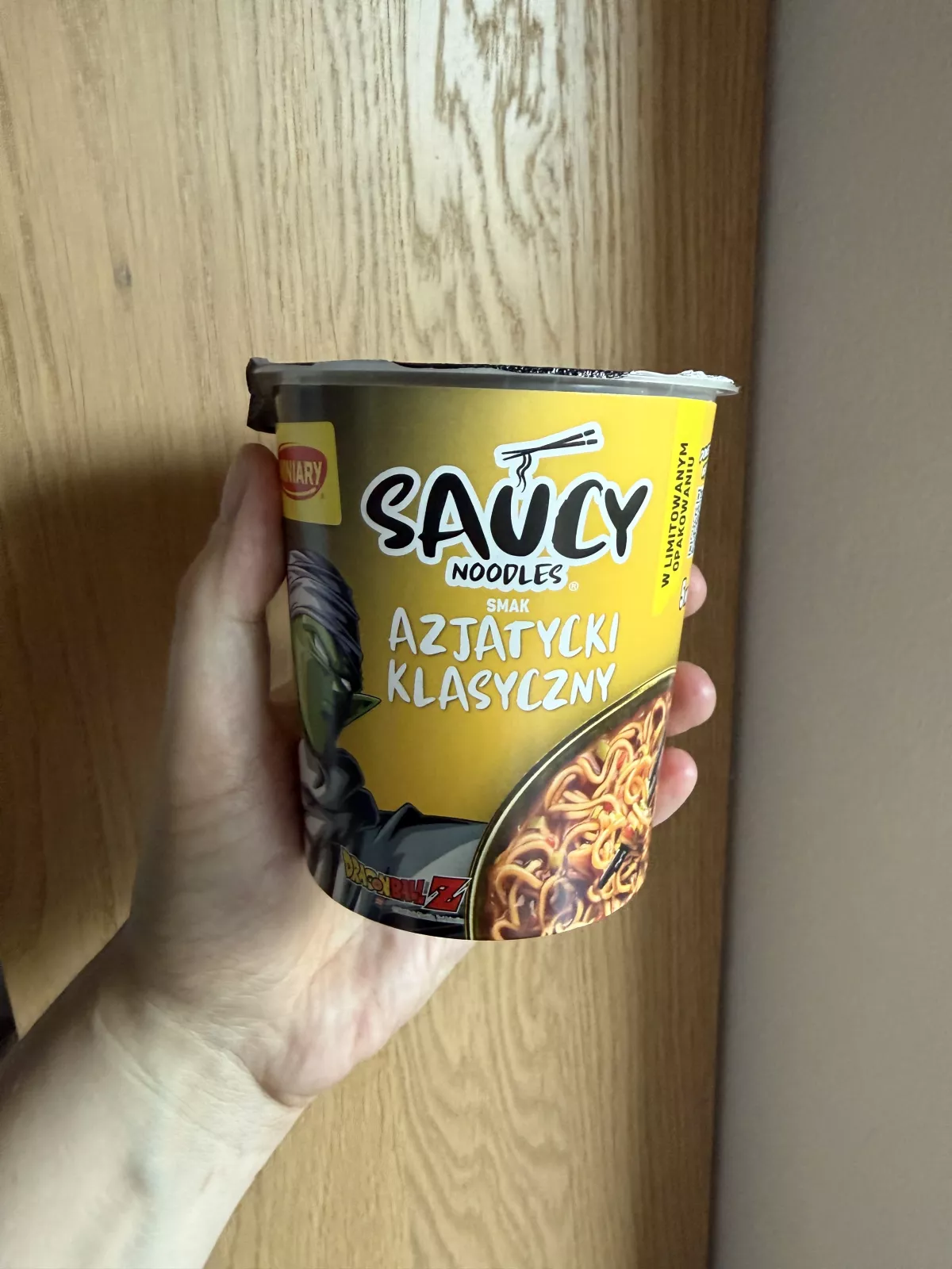 Winiary Saucy Noodles smak Azjatycki klasyczny Dragon Ball Z Piccolo | 75g