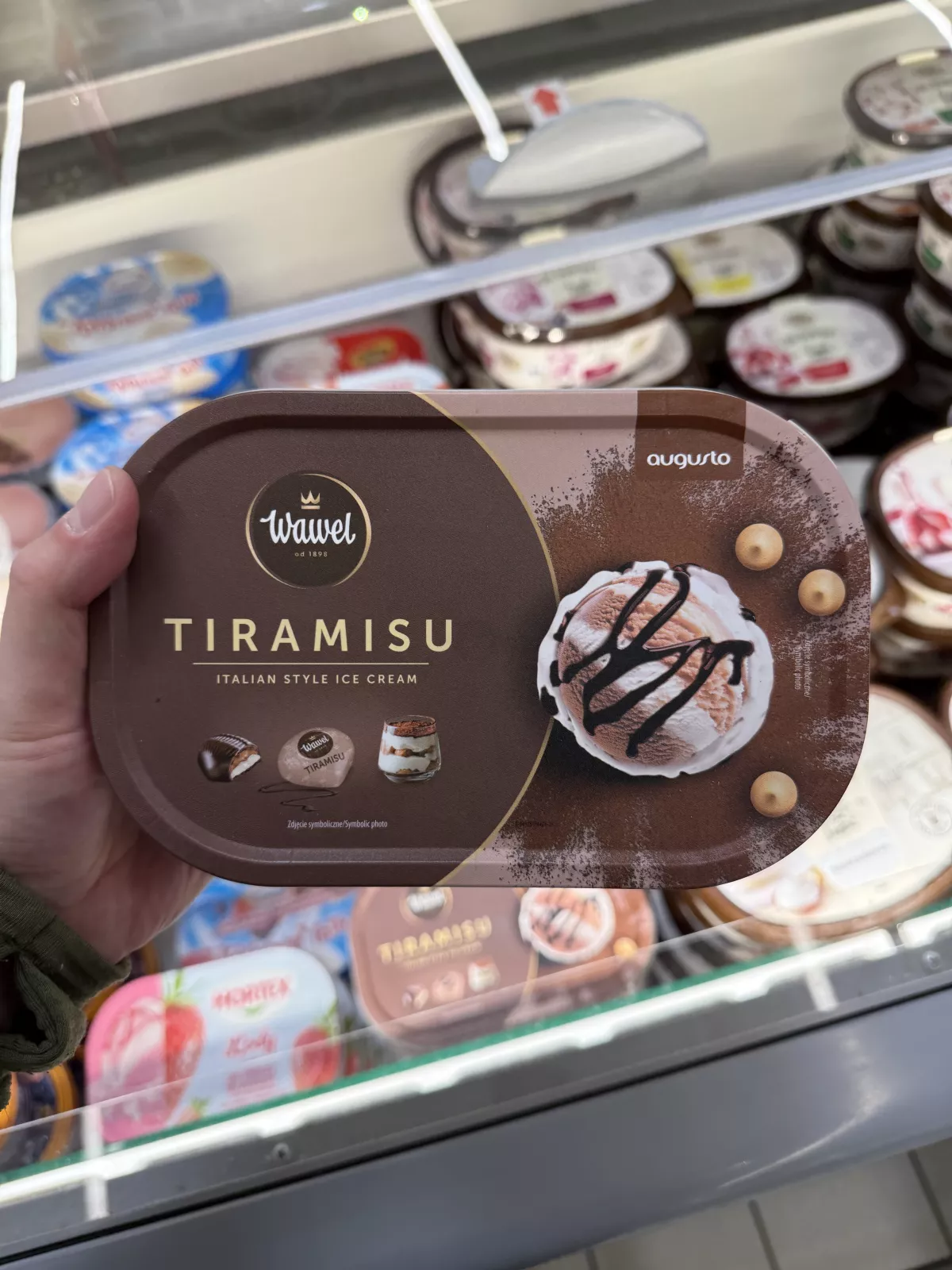 Augusto Wawel Tiramisu Italian Style Ice Cream | 900ml / 508g
