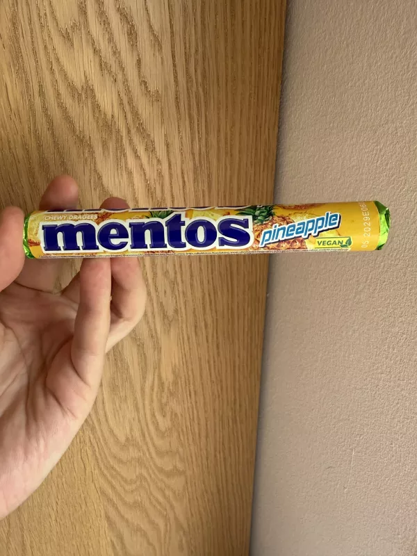 Mentos Pineapple Chewy Dragees | 37,5g