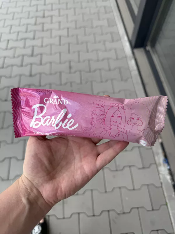 Koral Grand Barbie Strawberry Ice Cream / Lody truskawkowe w polewie jogurtowej | 65g / 90ml