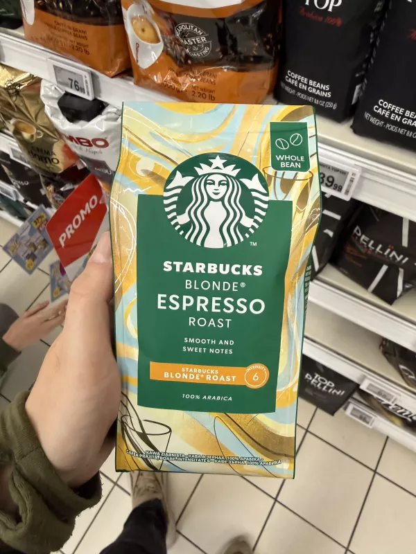 Starbucks Blonde Espresso Roast kawa ziarnista | 200g