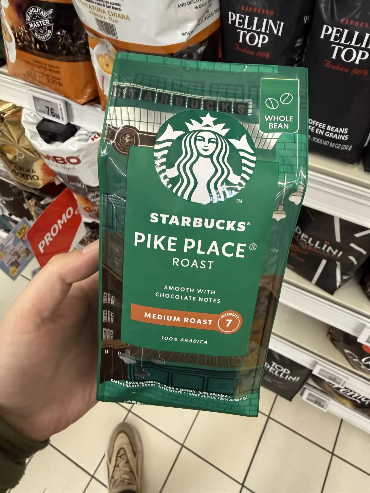Starbucks Pike Place Roast kawa ziarnista | 200g