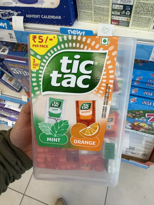Tic Tac Mix Orange Mint (75 opakowań) | 255g