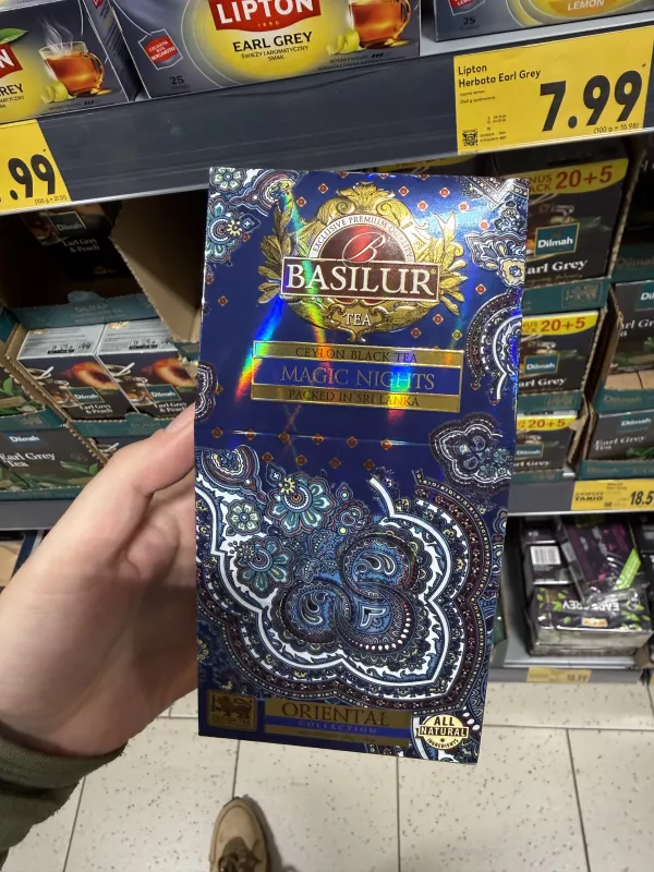 Basilur Oriental Collection Magic Nights herbata czarna liściasta z dodatkami | 100g