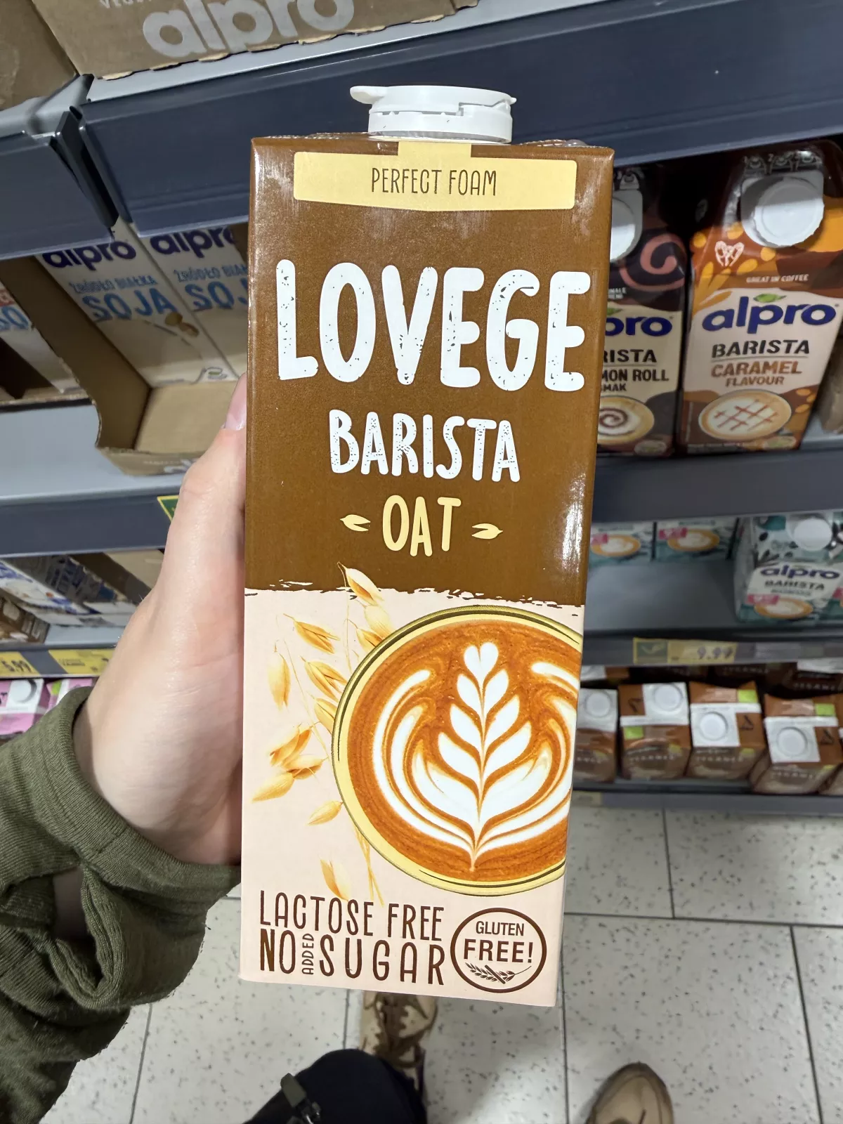 Lovege Barista Oat / Bezglutenowy napój owsiany | 1000ml