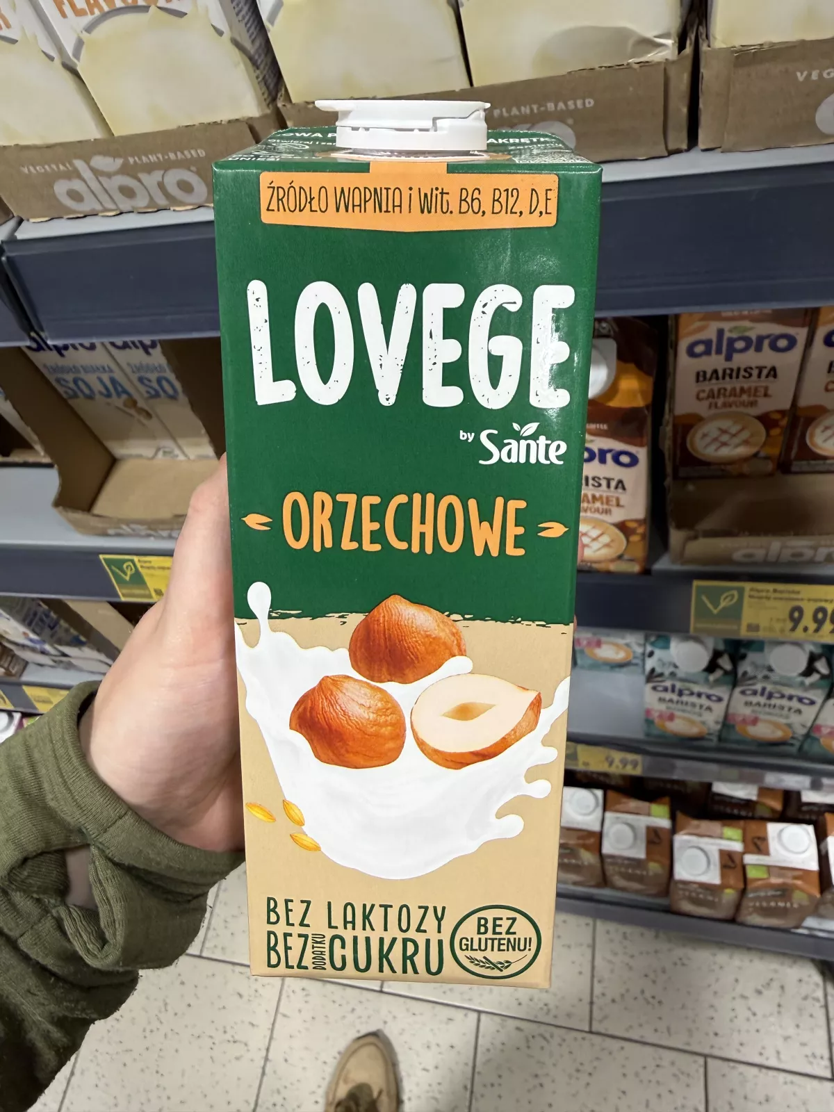 Lovege Orzechowe napój owsiano-orzechowy | 1000ml