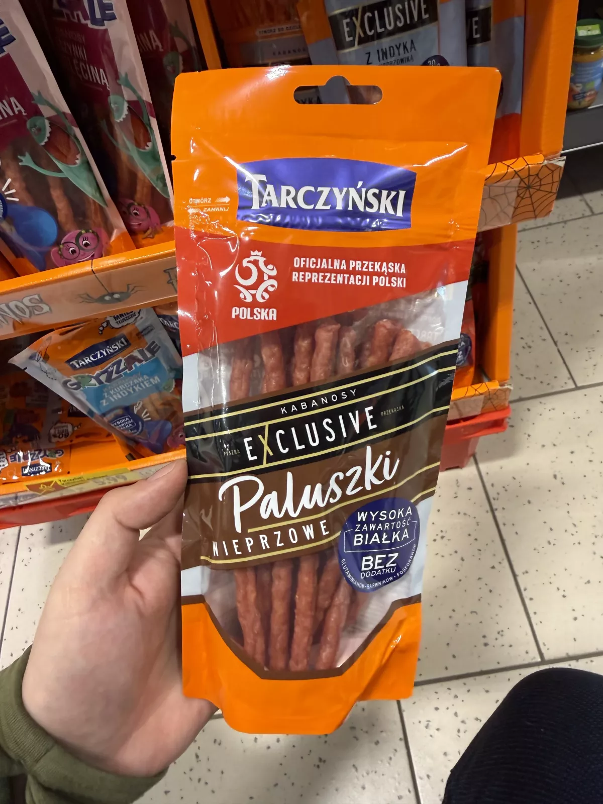 Tarczyński Kabanosy Exclusive Paluszki Wieprzowe | 95g