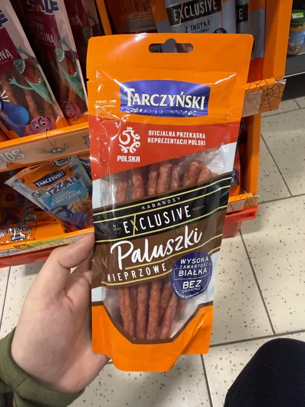 Tarczyński Kabanosy Exclusive Paluszki Wieprzowe | 95g