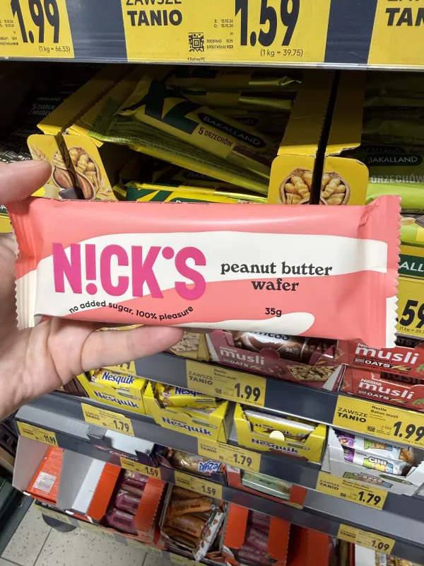 Nick’s Peanut Butter Wafer | 35g