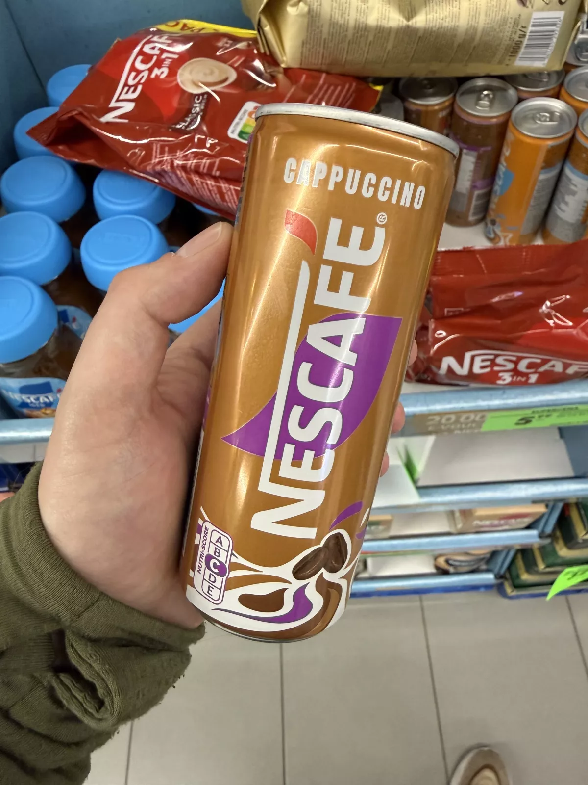 Nescafé Cappuccino napój kawowy w puszce | 250ml