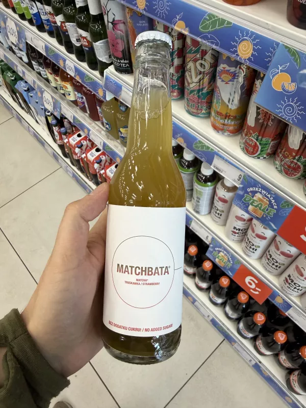 On Lemon Matchbata Truskawka | 330ml