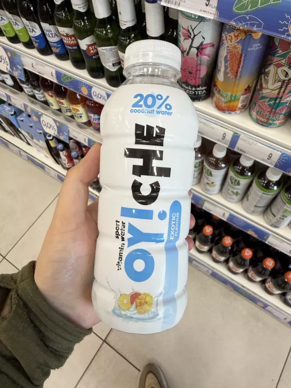 Oy!che Sport Vitamin Water Exotic Flavour 20% Coconut Water | 500ml