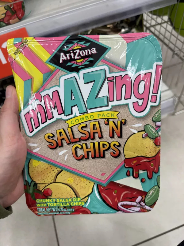 AriZona m’mAZing! Combo Pack Salsa 'n’ Chips | 134,6g